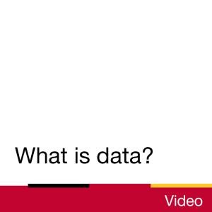 Video: What is data?