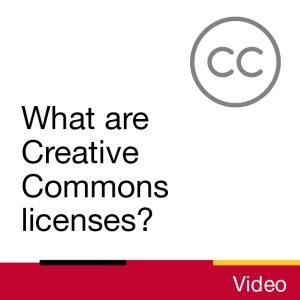 Video: What are Creative Commons licenses?