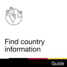 Guide: Find country information