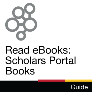 Guide: Read eBooks: Scholars Portal Books