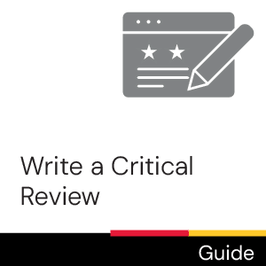 Guide: Write a Critical Review