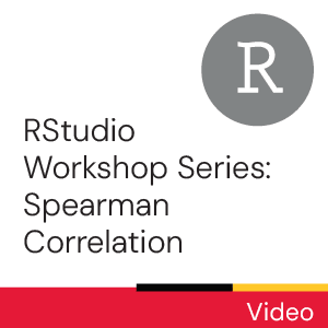 RStudio Workshop Series: Spearman Correlation (Video)