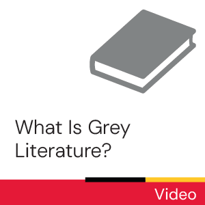 Video: What Is Grey Literature?
