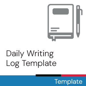 Daily Writing Log Template