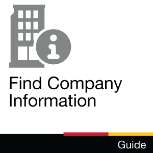 Guide: Find Company Information
