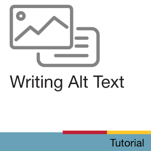 Tutorial: Writing Alt Text