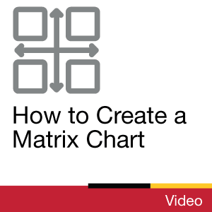 Video: How to Create a Matrix Chart