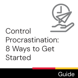 Guide: Control procrastination: 8 ways to get started