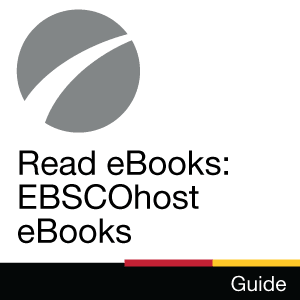 Guide: Read eBooks: EBSCOhost eBooks