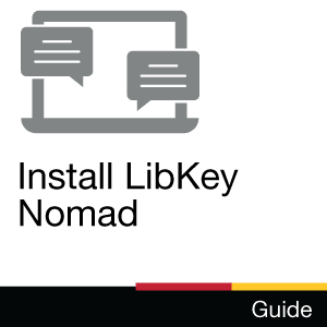 Guide: Install LibKey Nomad