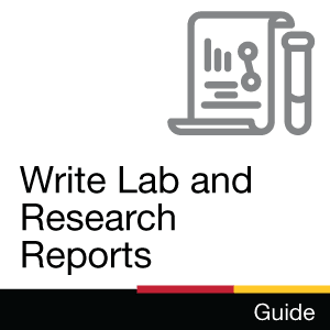 Guide: Write Lab and Research Reports