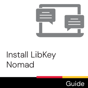Guide: Install LibKey Nomad