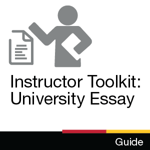 Guide: Faculty Toolkit: University Essay