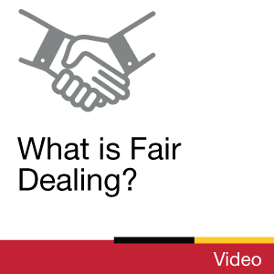 Video: What is Fair Dealing?