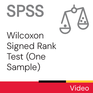 Video: Wilcoxon Signed Rank Test (One Sample Equivalent)