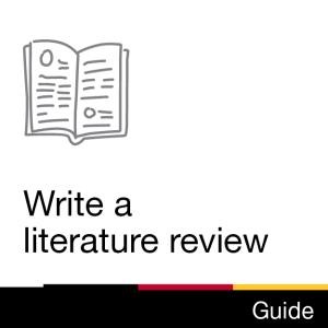 Guide: Write a literature review