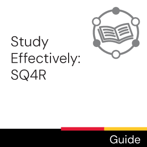 Guide: Study effectively: SQ4R
