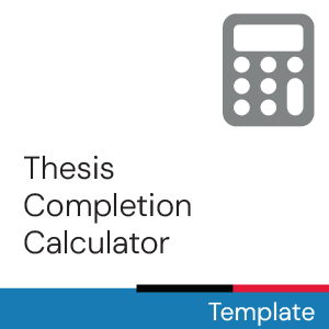 Thesis Completion Calculator