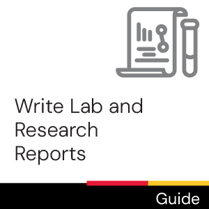 Guide: Write Lab and Research Reports