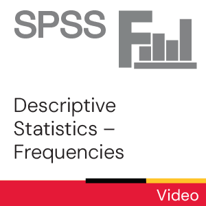 Descriptive Statistics – Frequencies (video)
