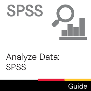 Guide: Analyze data: SPSS