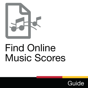 Guide: Find Online Music Scores