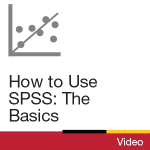 Video - How to Use SPSS: The Basics