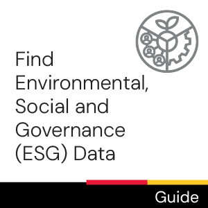 Guide: Find ESG data